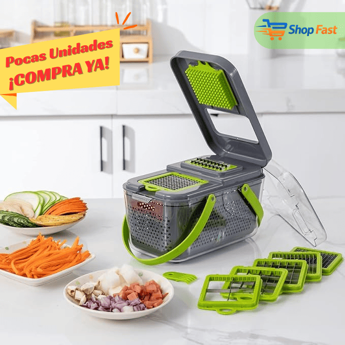 Cortador Picador Verduras Multifuncional